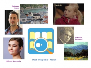 Deaf Wikipedia - March