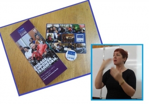 Meetings with Amber Smock: on communication, education and deaf people