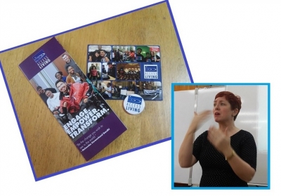 Meetings with Amber Smock: on communication, education and deaf people